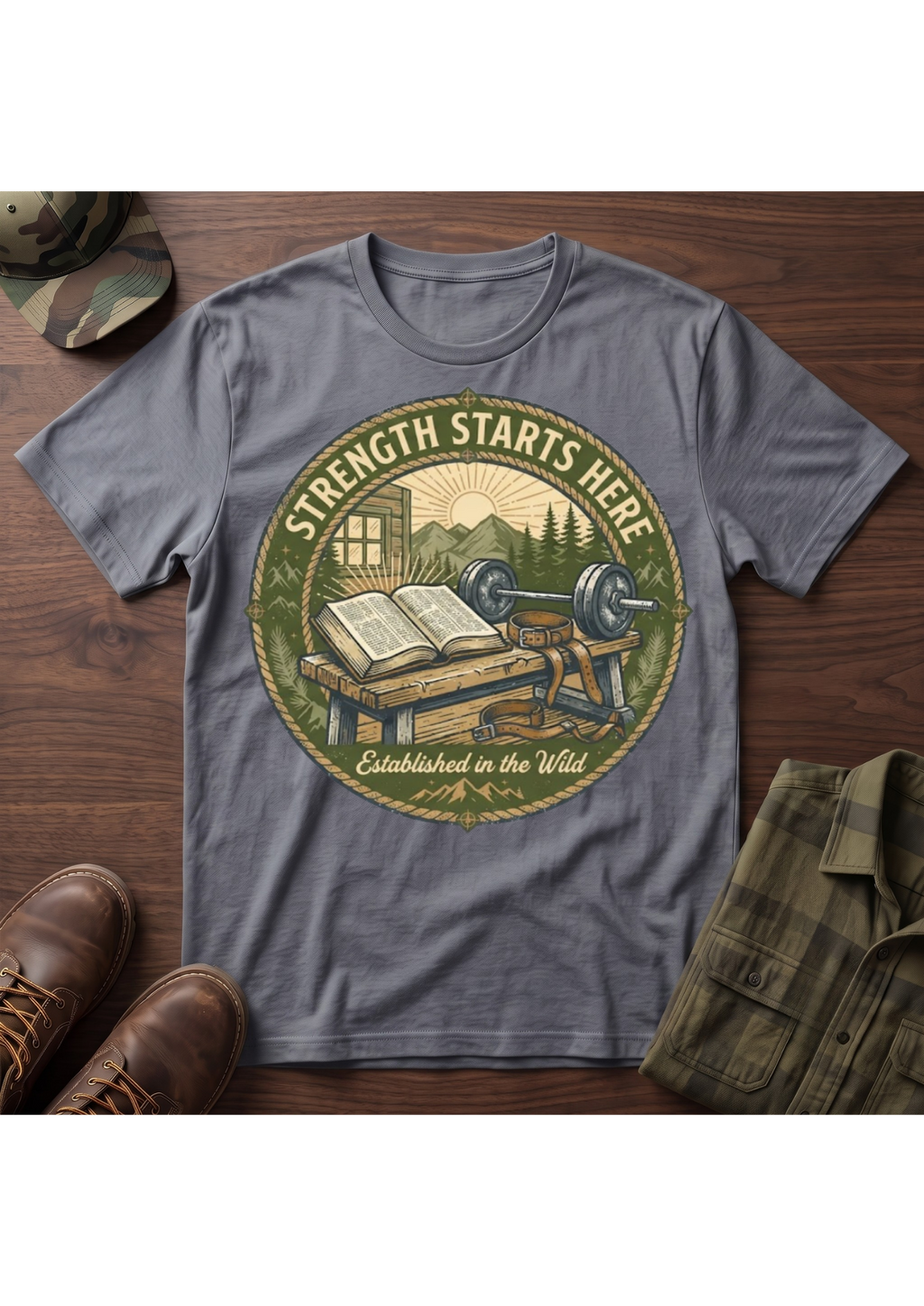 Strength Starts Here T-Shirt