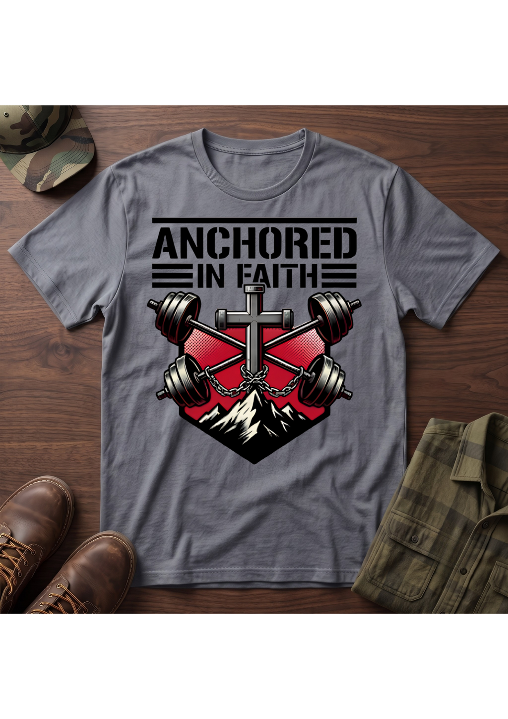 Anchored in Faith T-Shirt