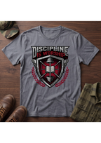 Discipline is Worship Shield T-Shirt