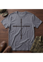 Barbell Cross T-Shirt