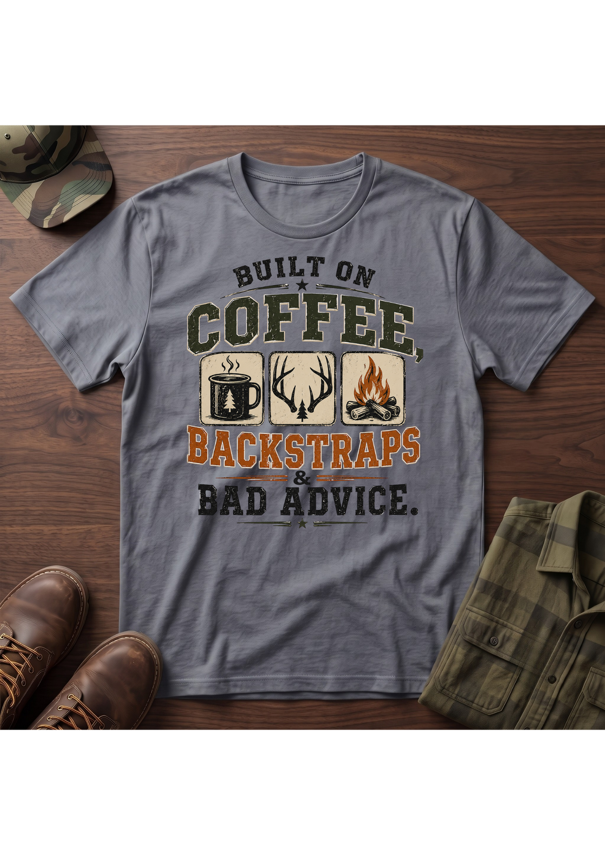 Coffee & Backstraps T-Shirt