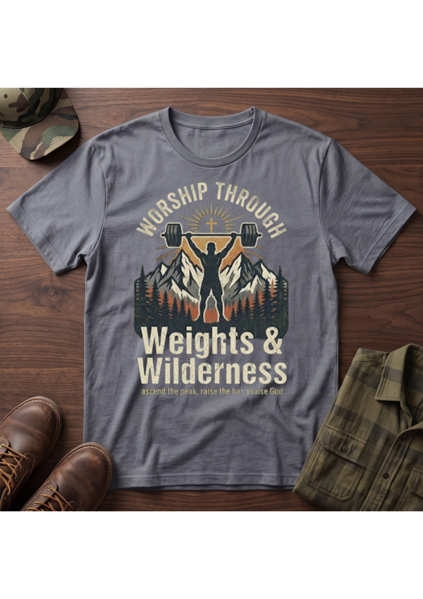 Worship Weights Wilderness T-Shirt
