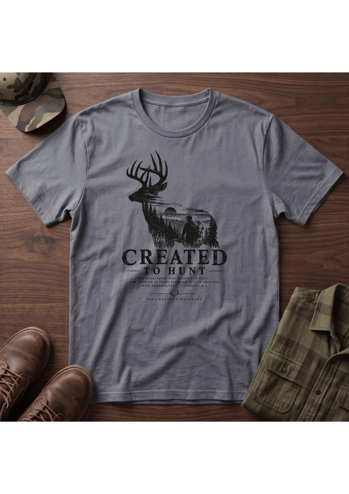 Created to Hunt T-SHIRT