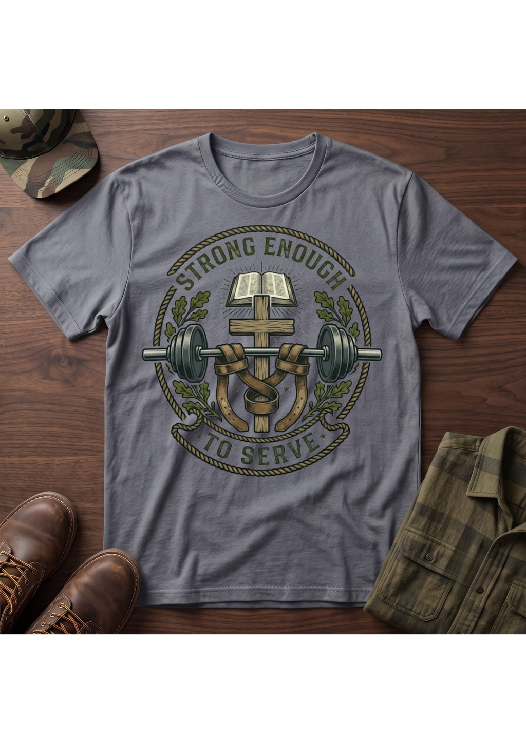 Strong Service Bible T-Shirt