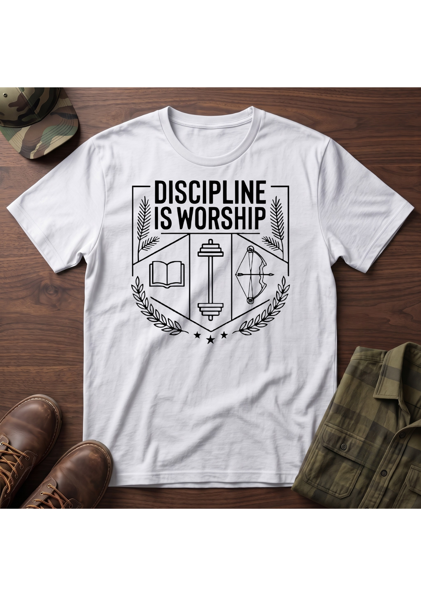 Discipline Worship Minimalist T-Shirt