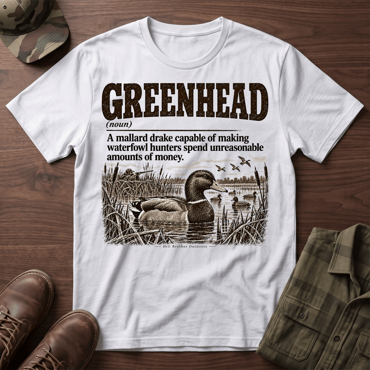 Greenhead Definition T-Shirt