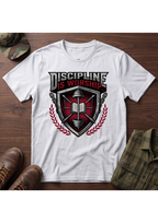 Discipline is Worship Shield T-Shirt