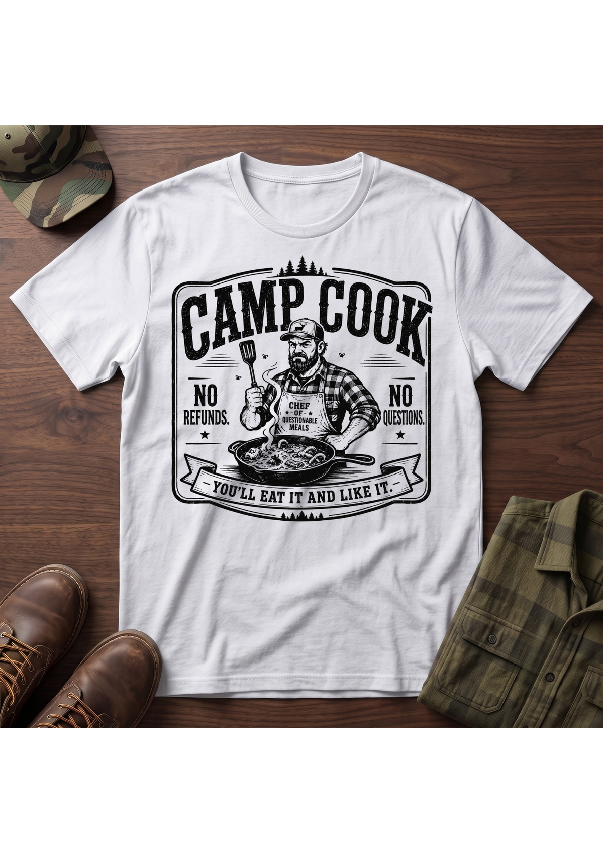 Camp Cook T-SHIRT