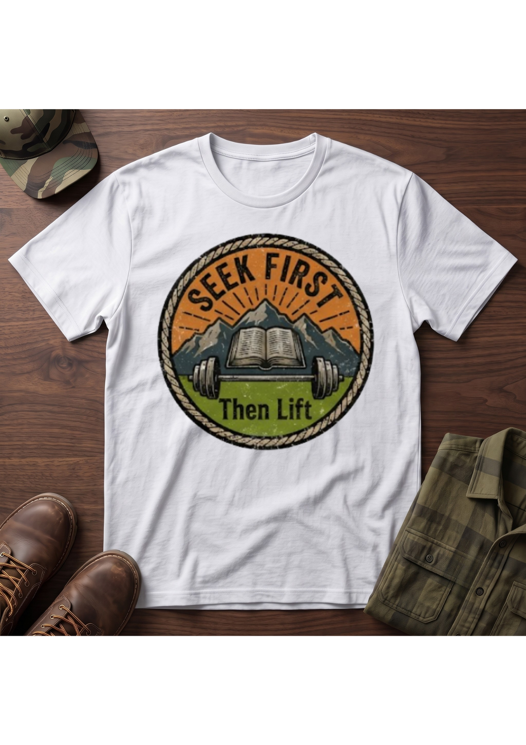 Seek First, Lift T-Shirt