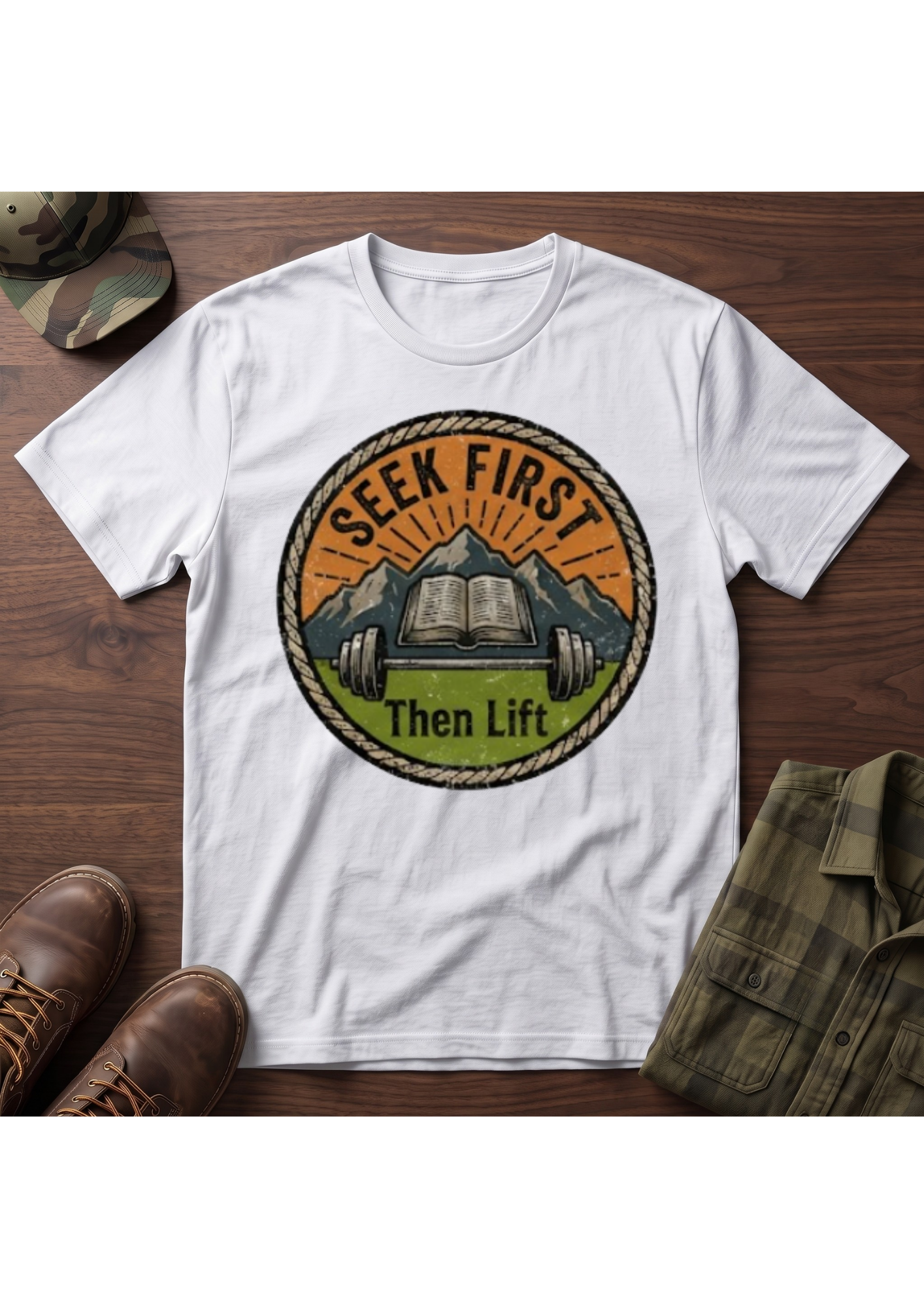 Seek First, Lift T-Shirt