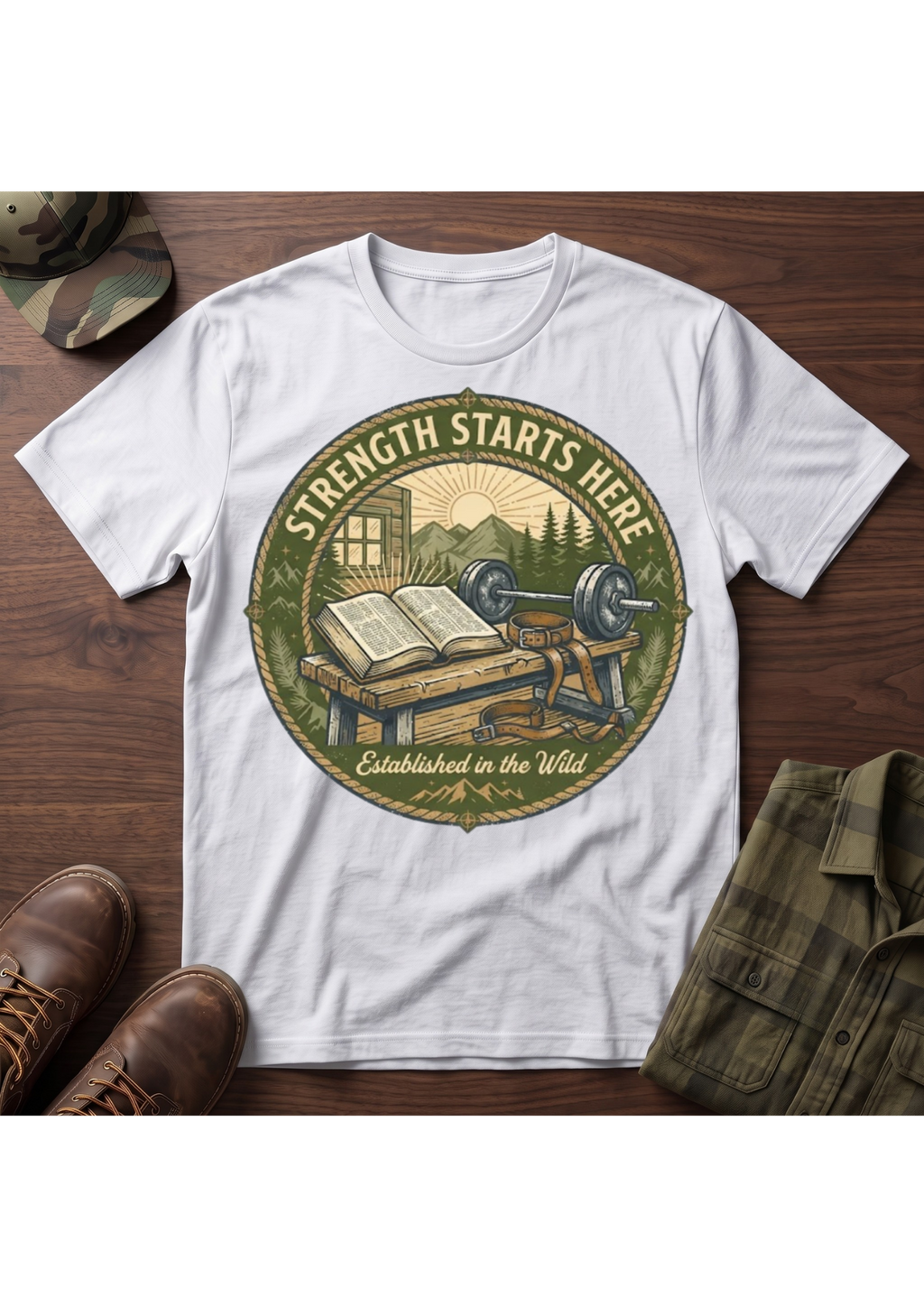 Strength Starts Here T-Shirt