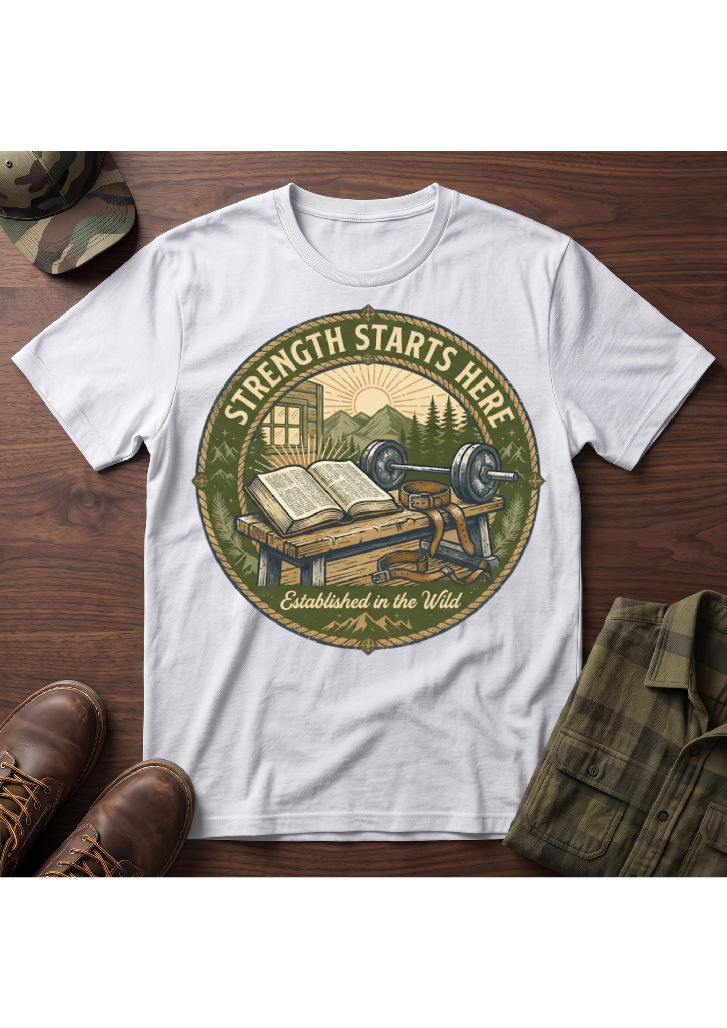 Strength Starts Here T-Shirt