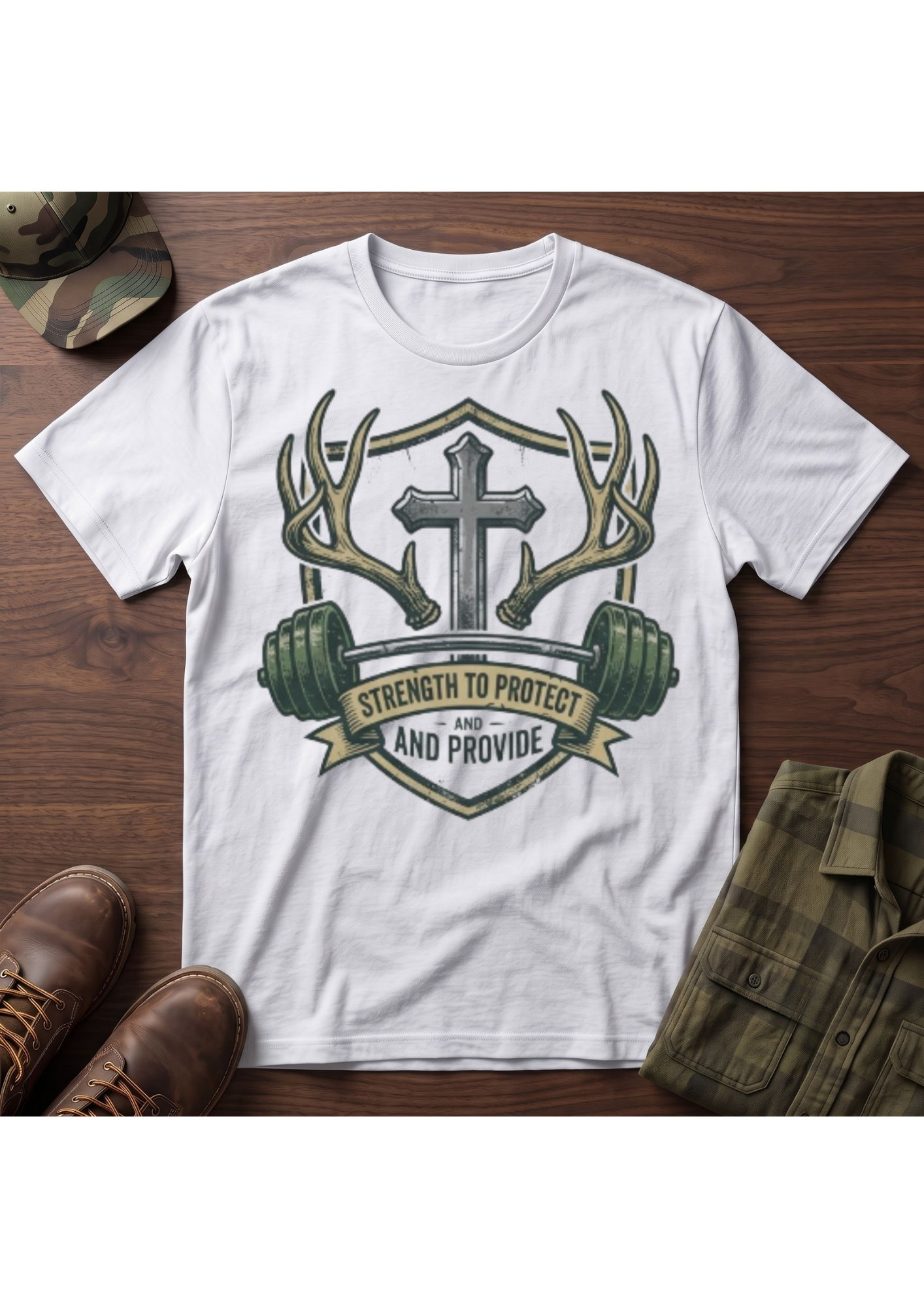 Strength Protect Provide T-Shirt