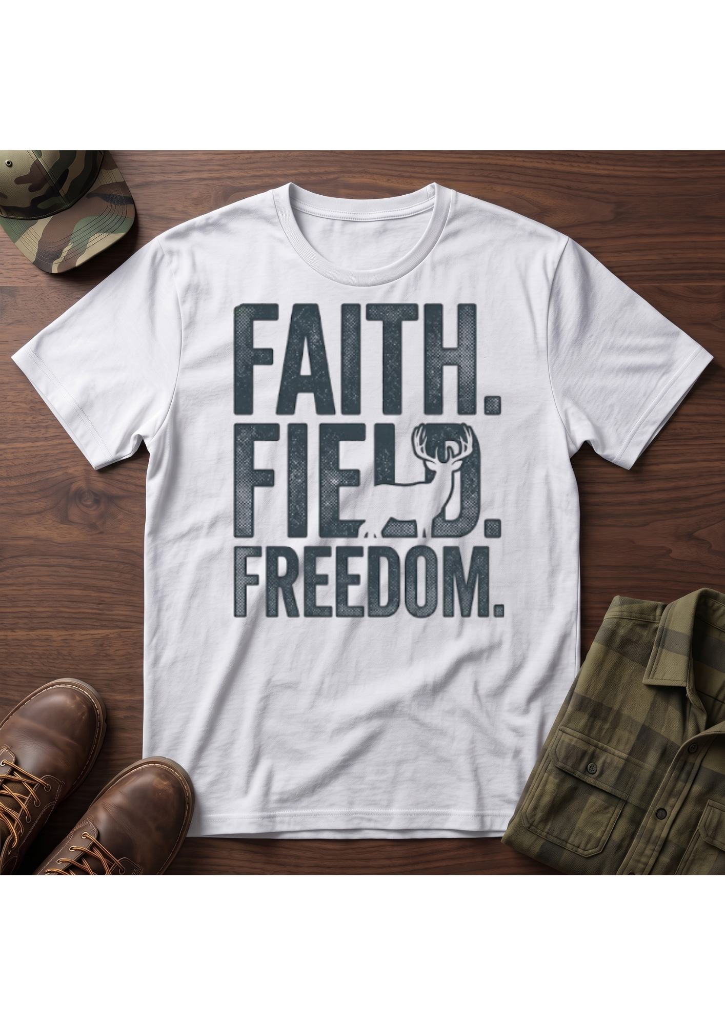 Faith, Field, Freedom T-Shirt