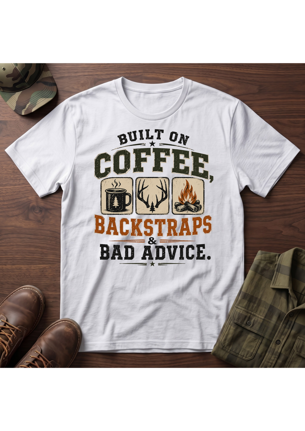 Coffee & Backstraps T-Shirt
