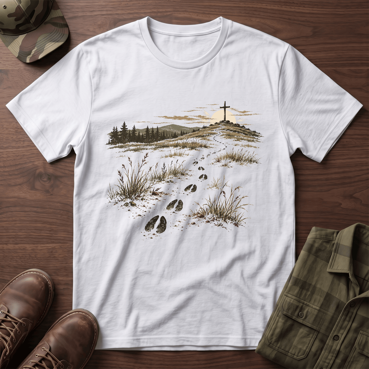 Deer Trail Cross T-Shirt