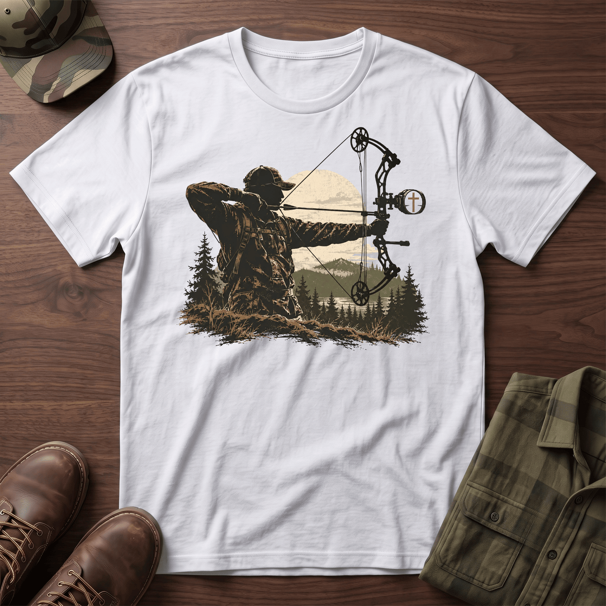 Bowhunter Cross T-Shirt