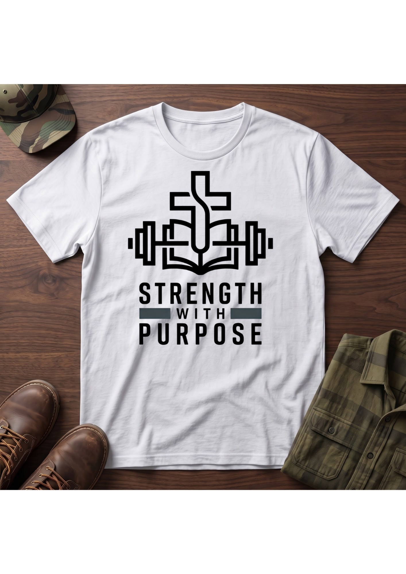 Strength Purpose Minimalist T-Shirt