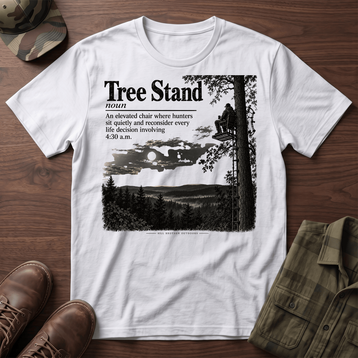 Tree Stand Definition T-Shirt