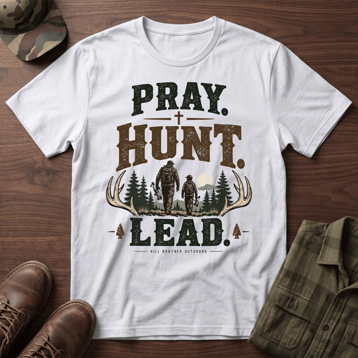 Pray Hunt Lead T-Shirt