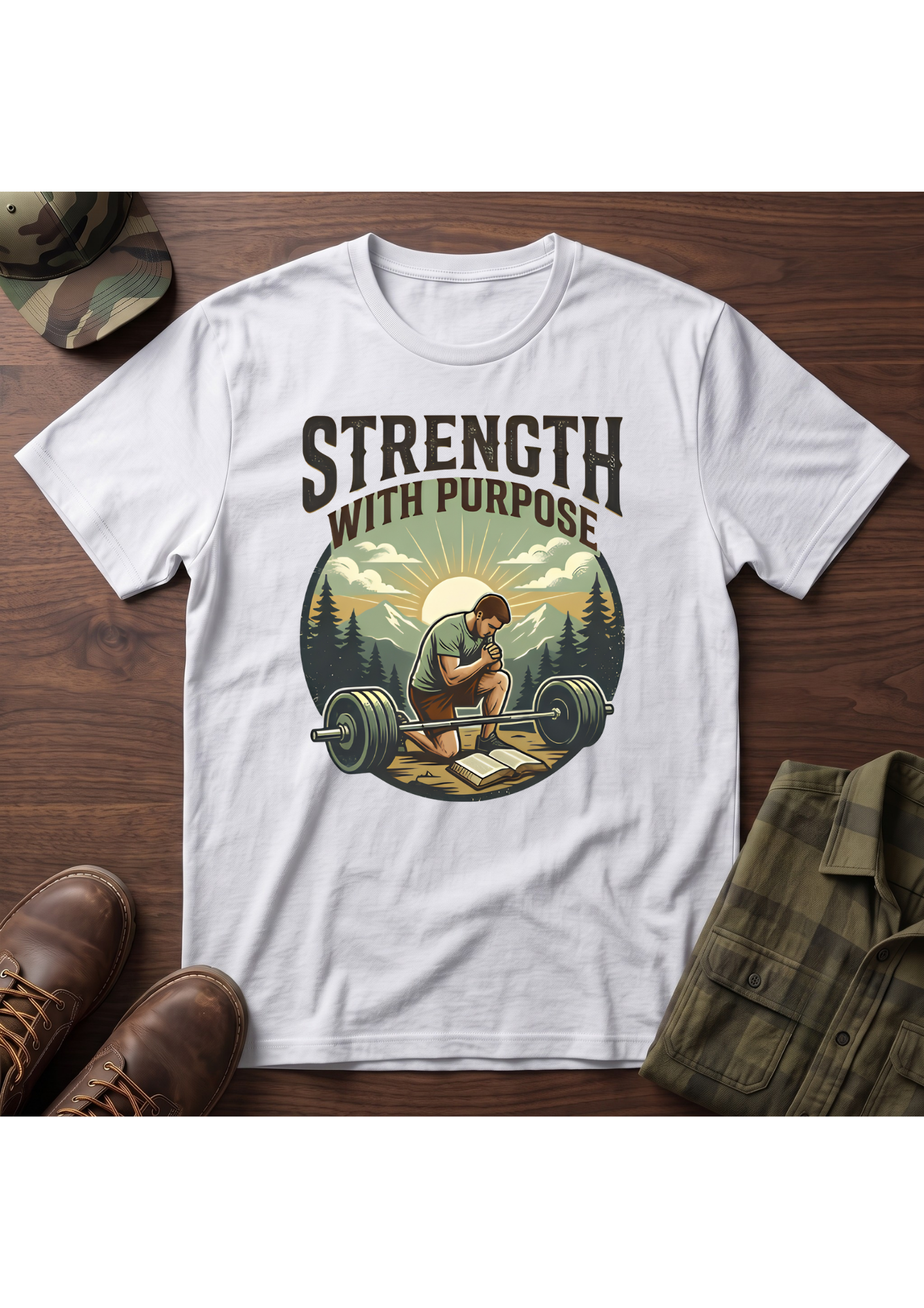 Strength Purpose Prayer T-Shirt