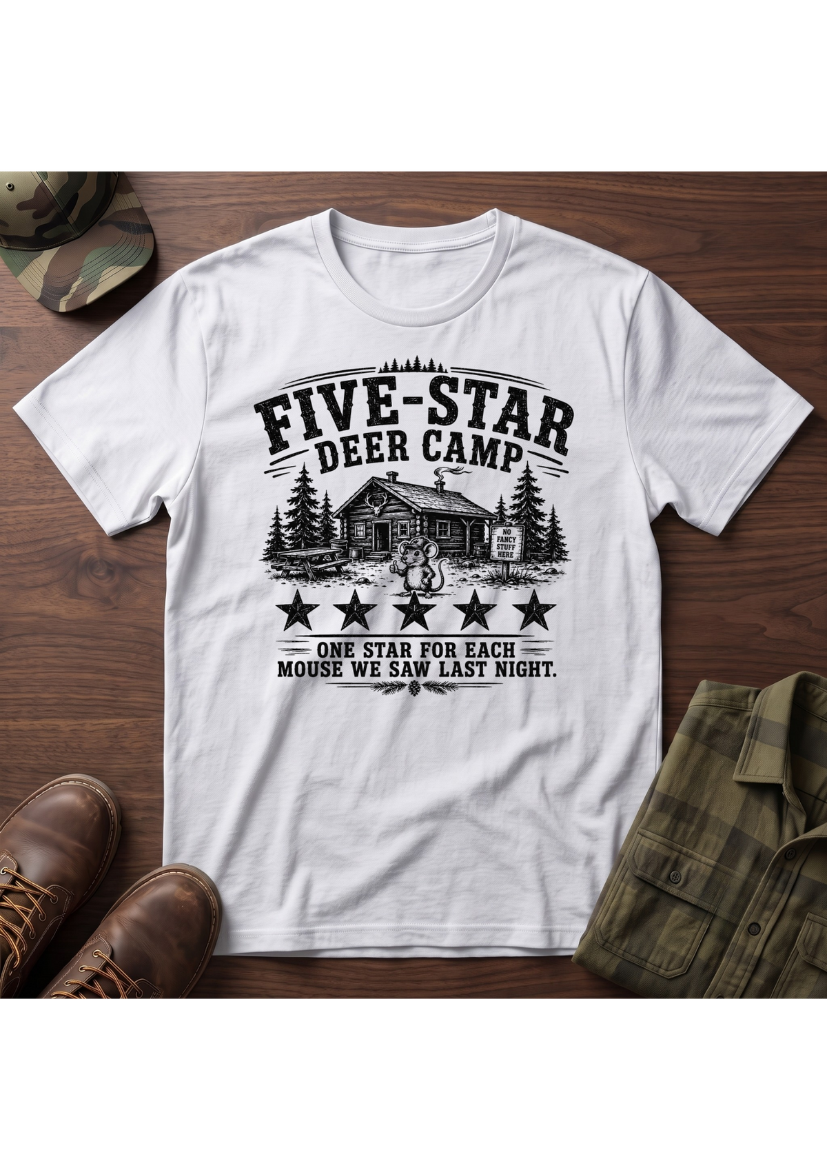 Deer Camp Rating T-SHIRT