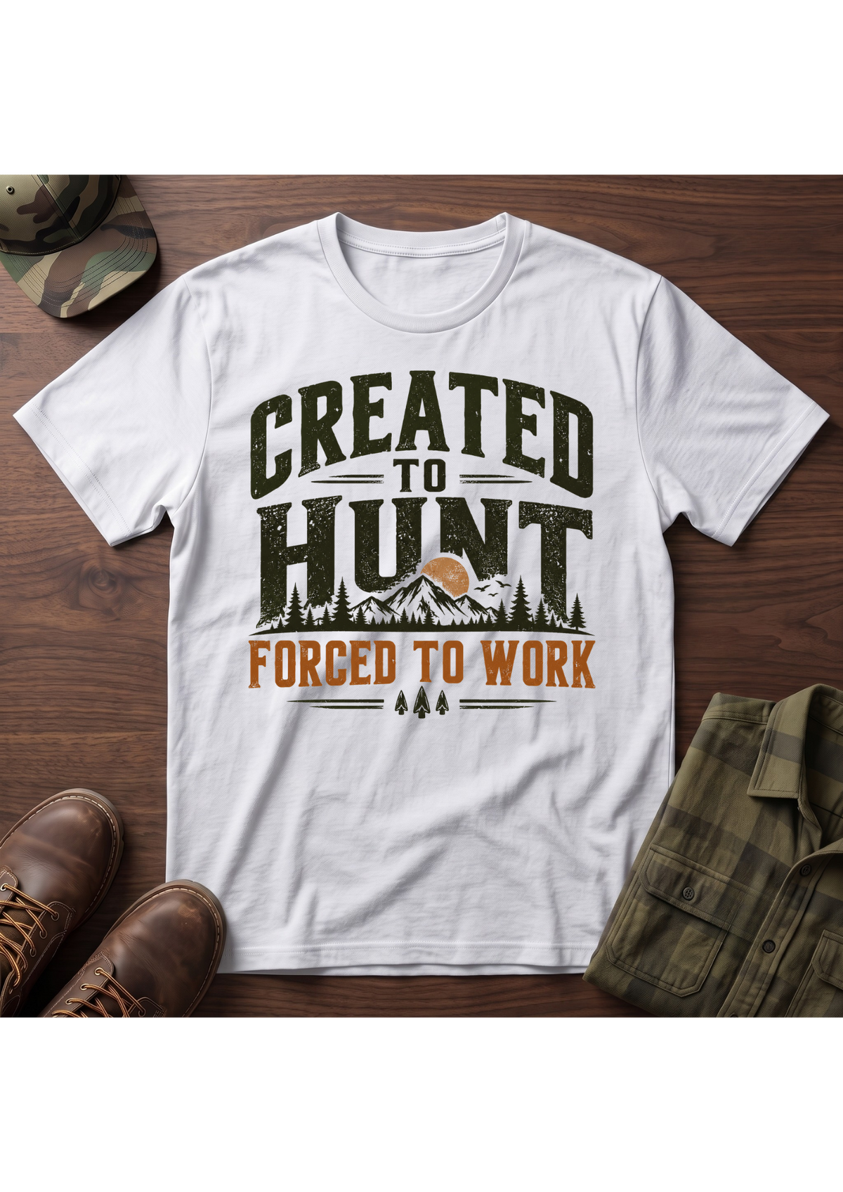 Hunting VS Work T-Shirt