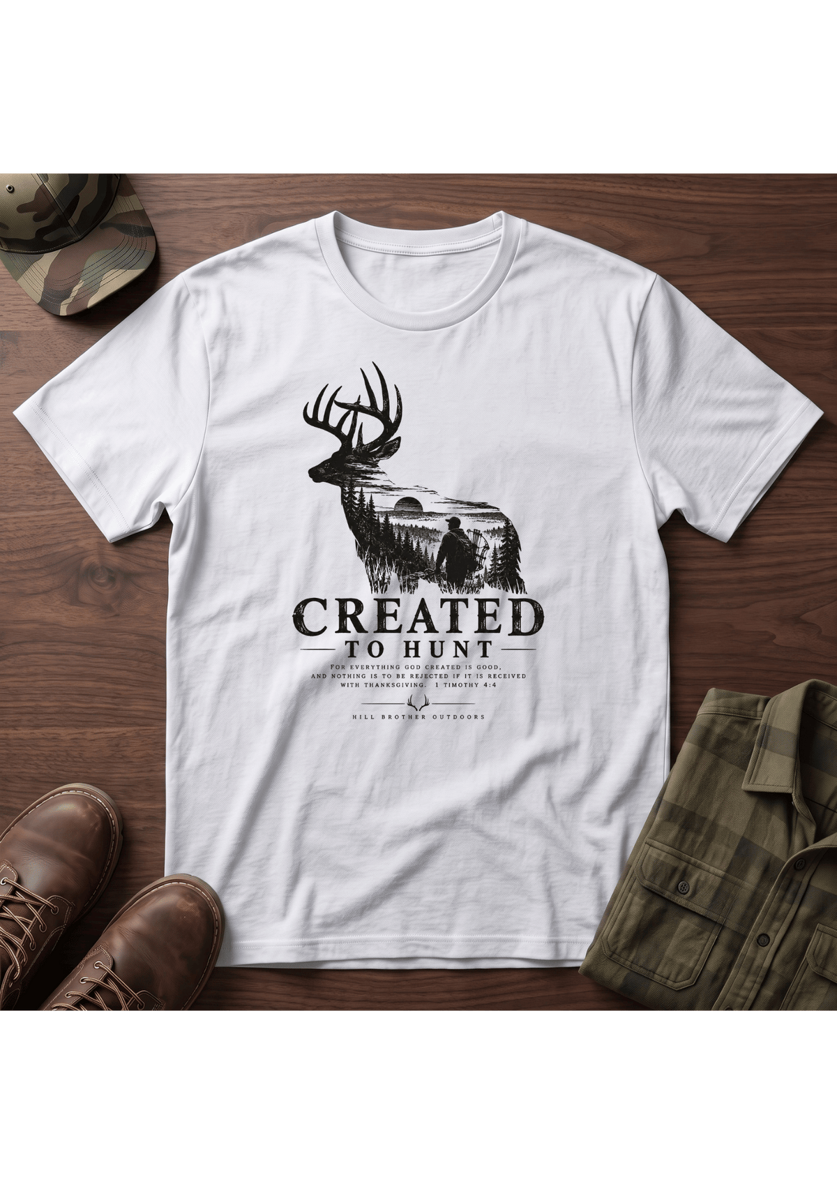 Created to Hunt T-SHIRT