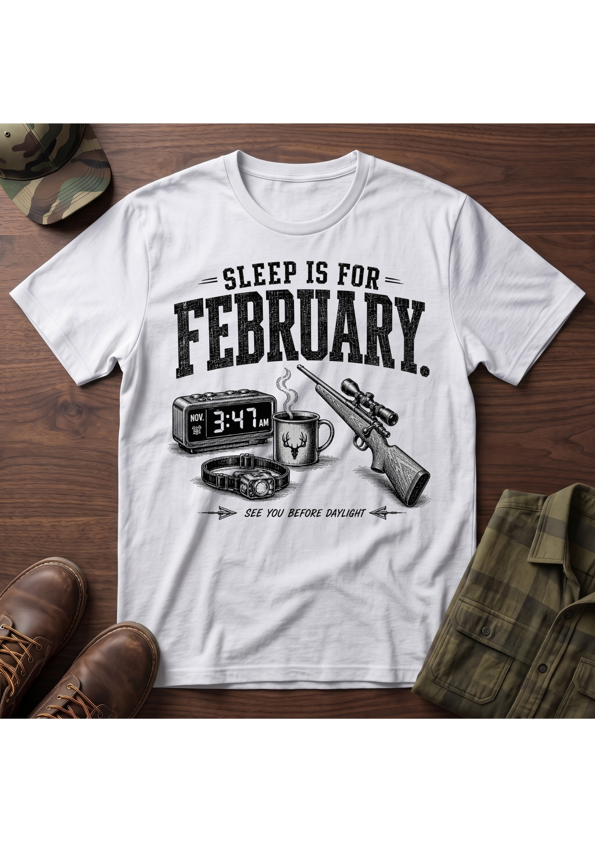 Sleep February T-SHIRT