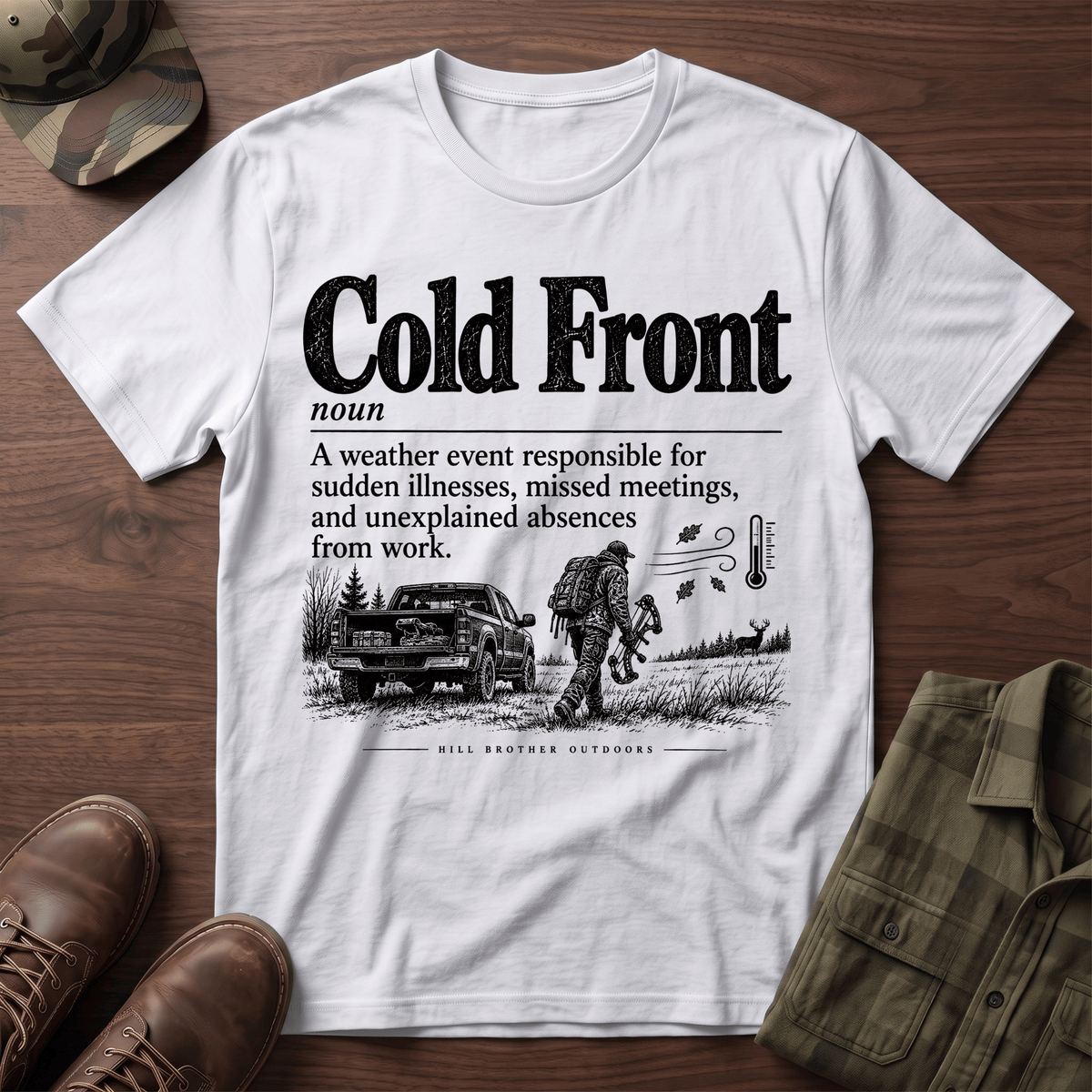 Cold Front Definition T-Shirt