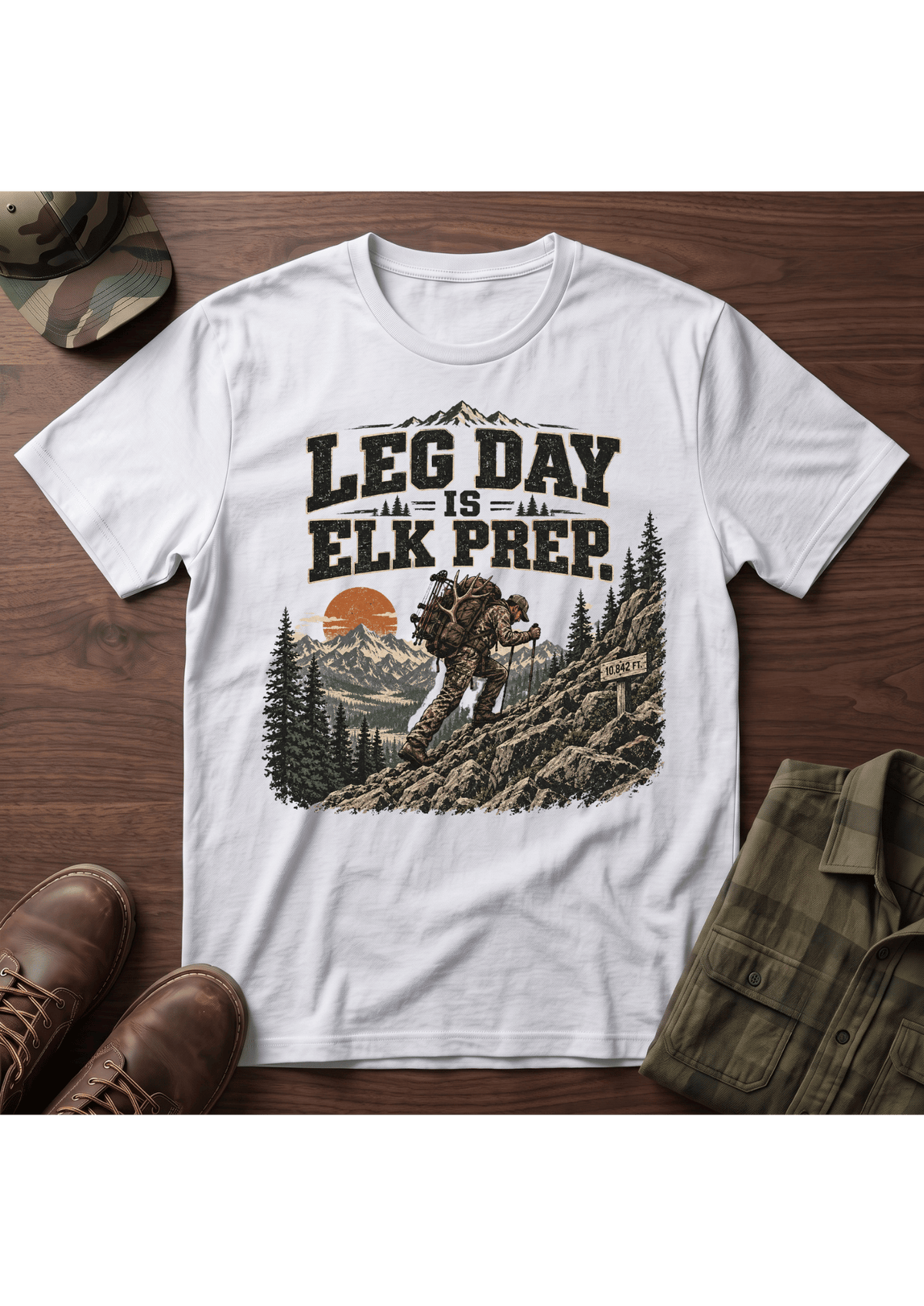 Leg Day Elk T-SHIRT