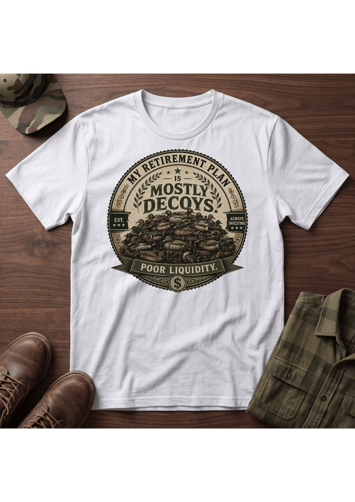Decoy Retire T-SHIRT