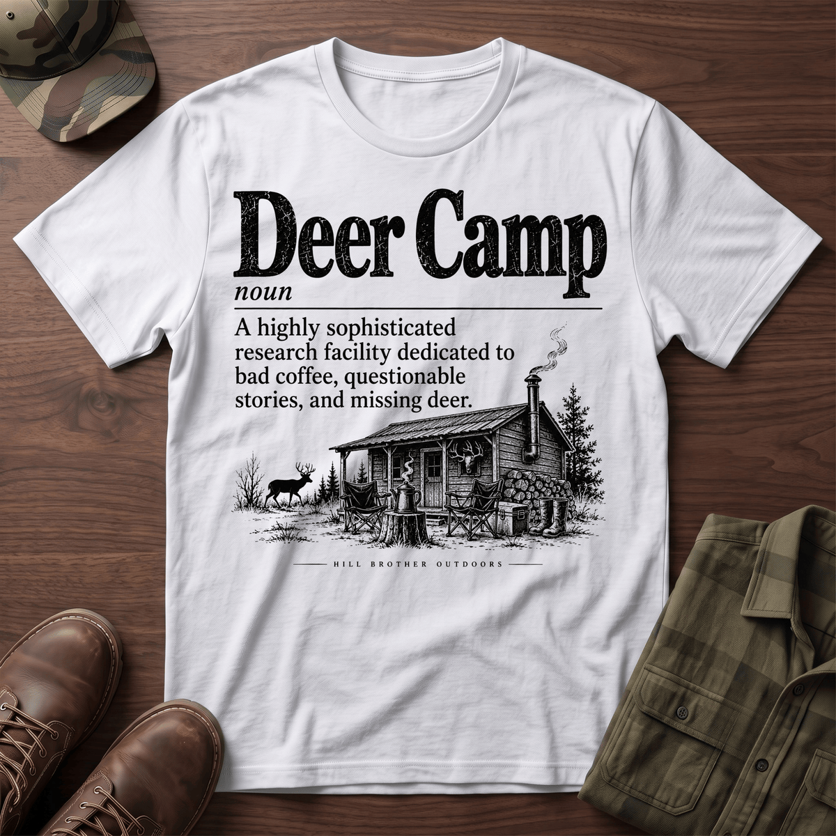 Deer Camp Definition T-Shirt
