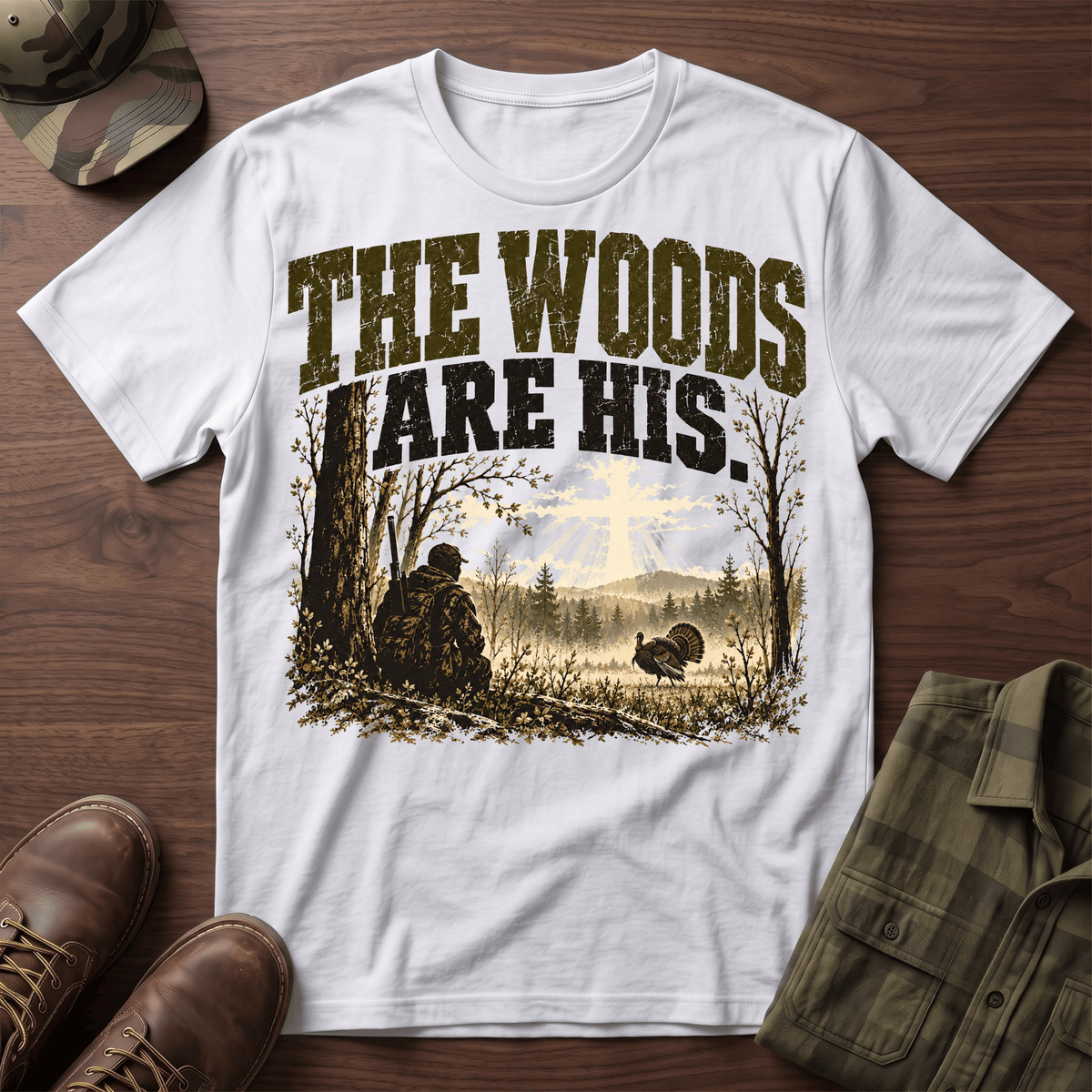 Woods Are His T-Shirt