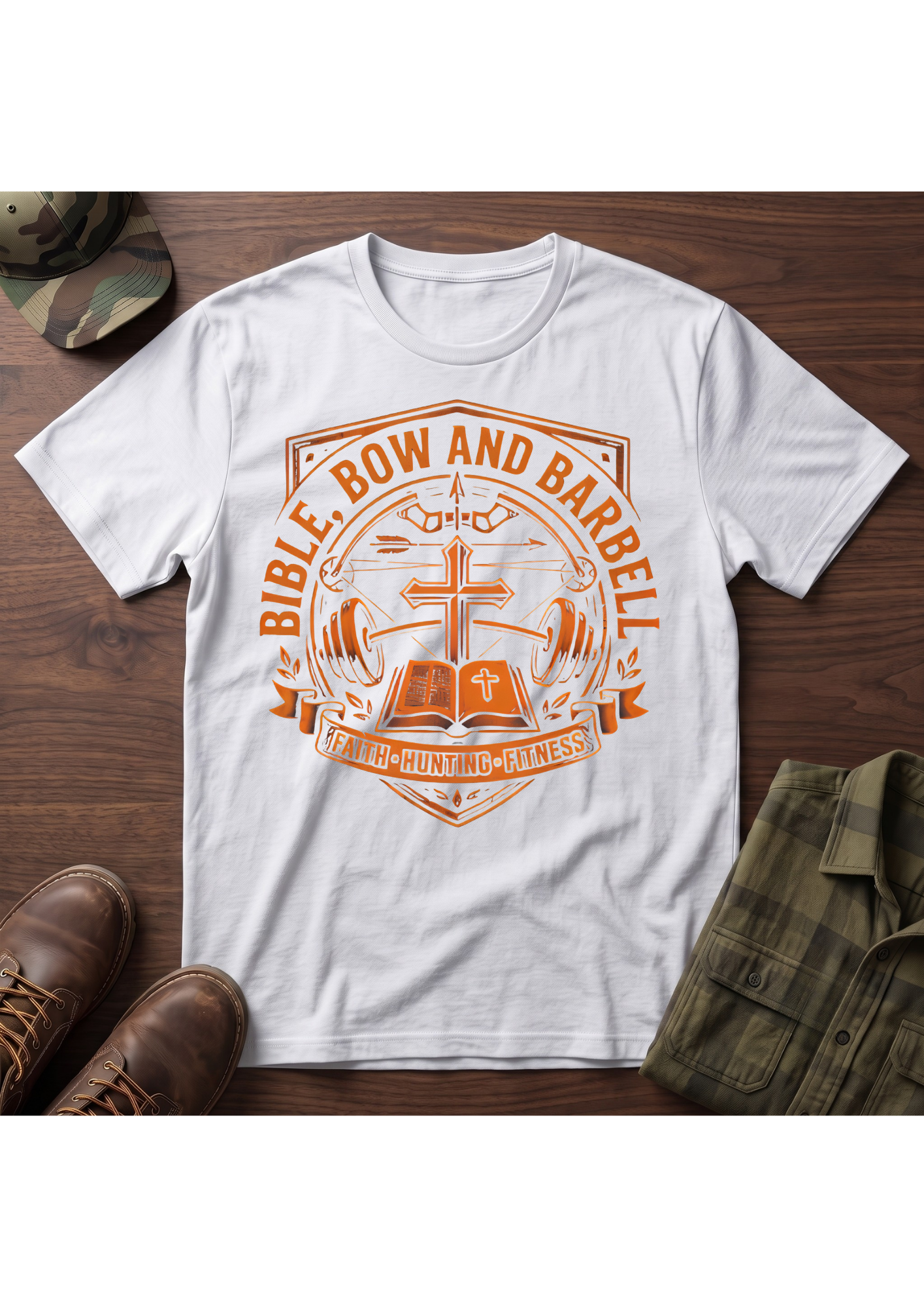 BBB Orange Emblem T-Shirt