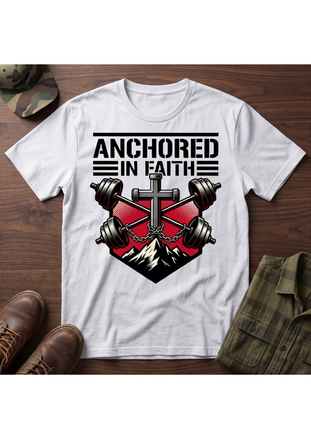 Anchored in Faith T-Shirt