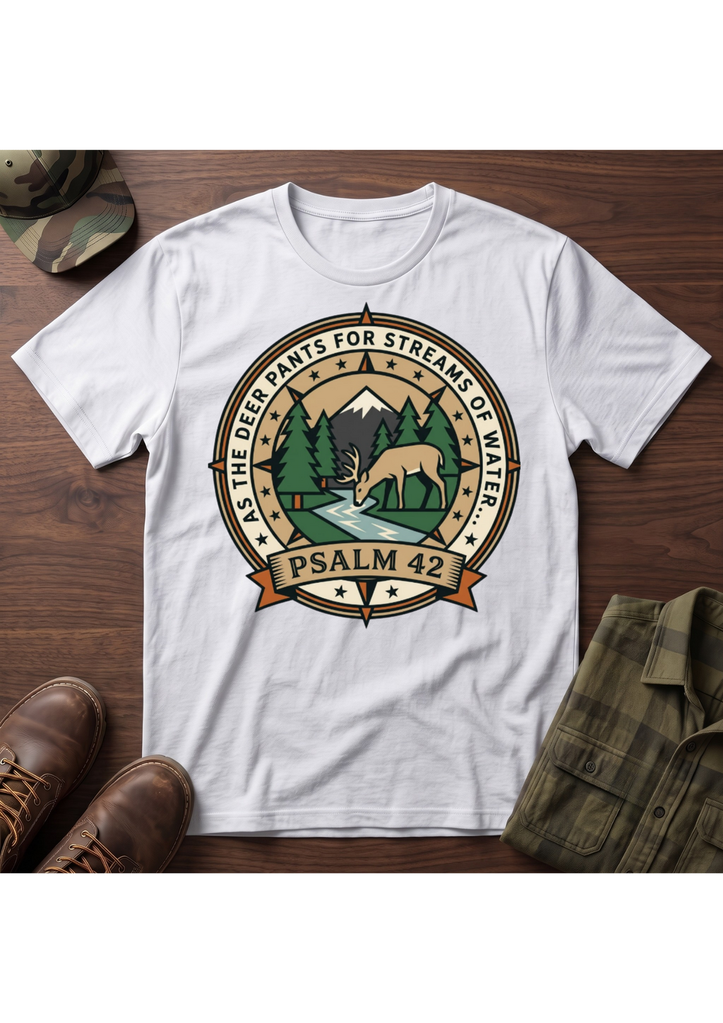 Psalm 42 Badge T-Shirt