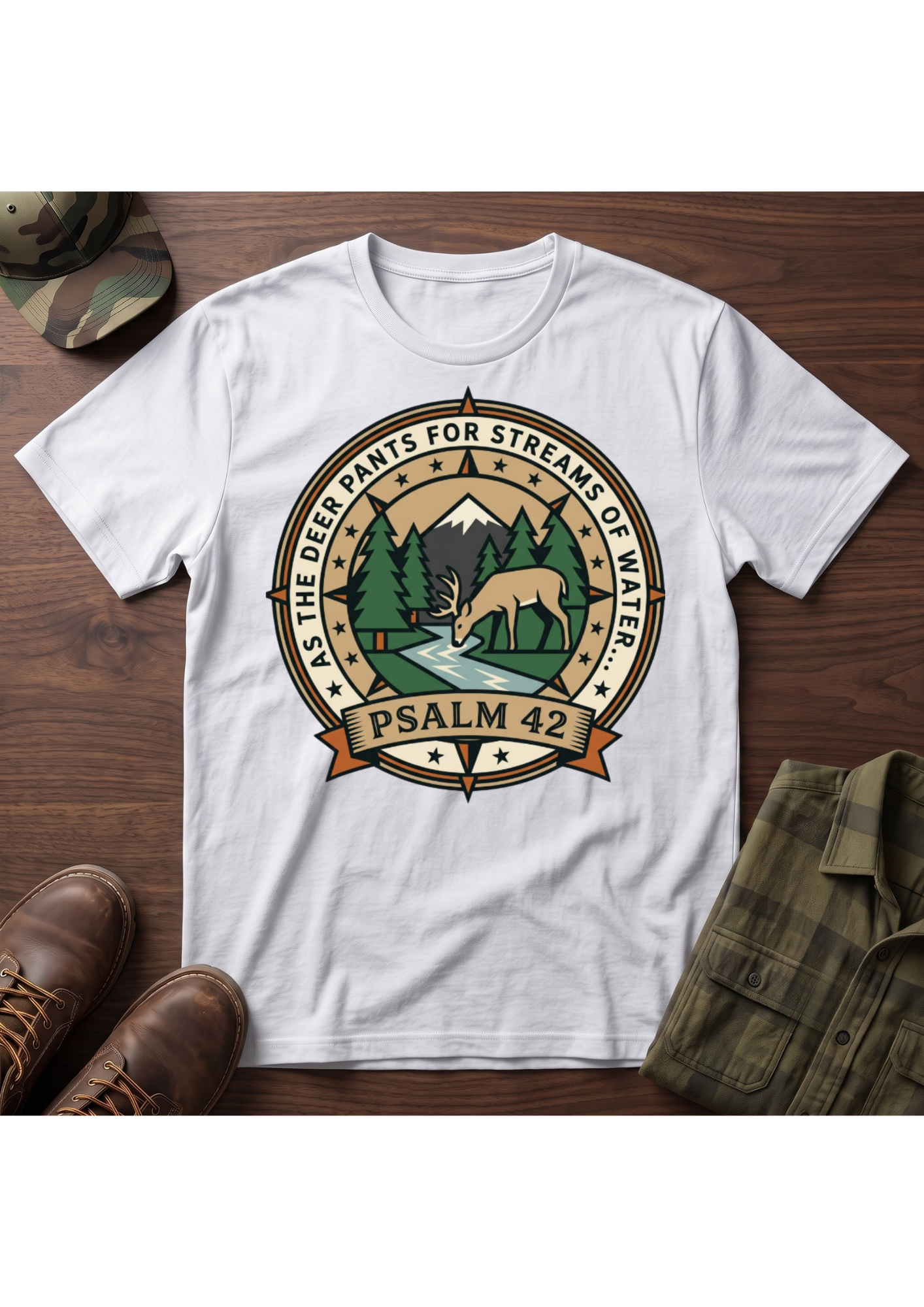 Psalm 42 Badge T-Shirt
