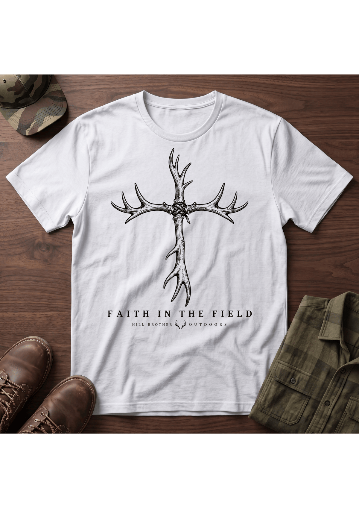 Antler Cross T-SHIRT