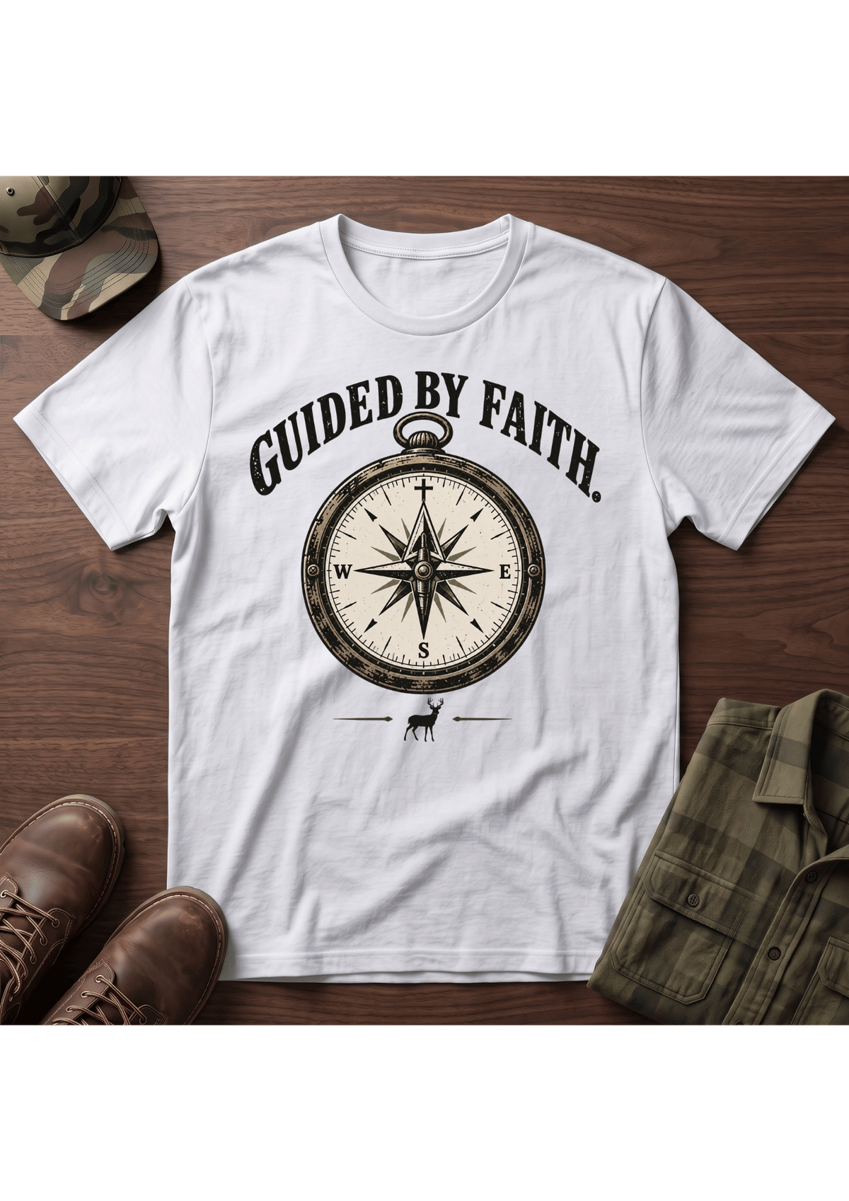 Guided by Faith T-SHIRT