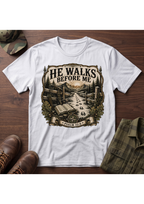 He Walks Before Me T-Shirt